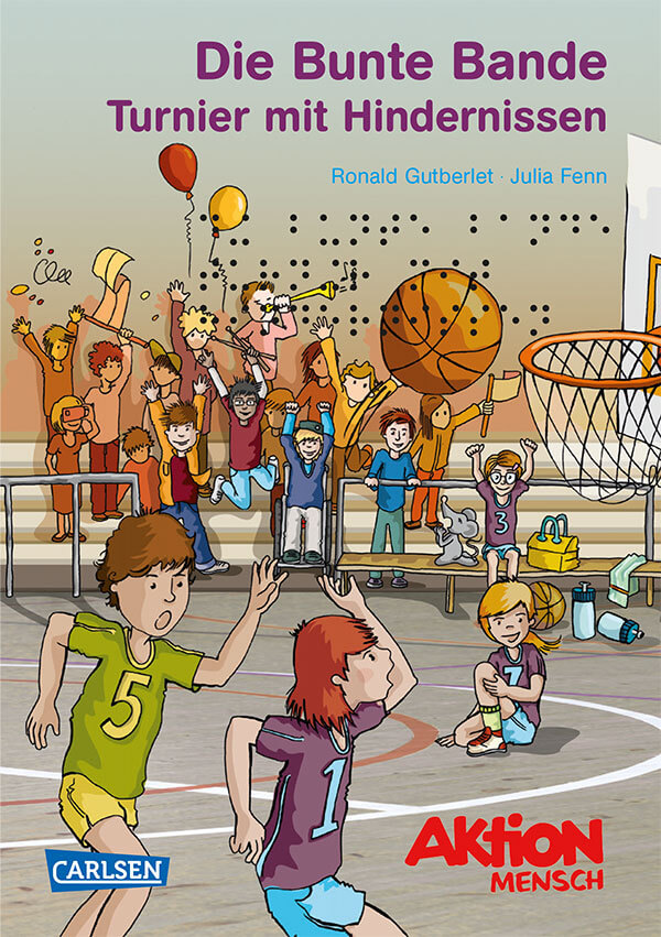 Kinderbuch "Die Bunte Bande: Band 2 - Turnier mit Hindernissen"