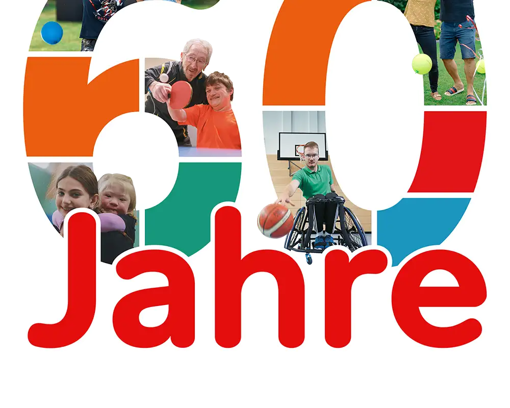 Logo 60 Jahre Aktion Mensch.