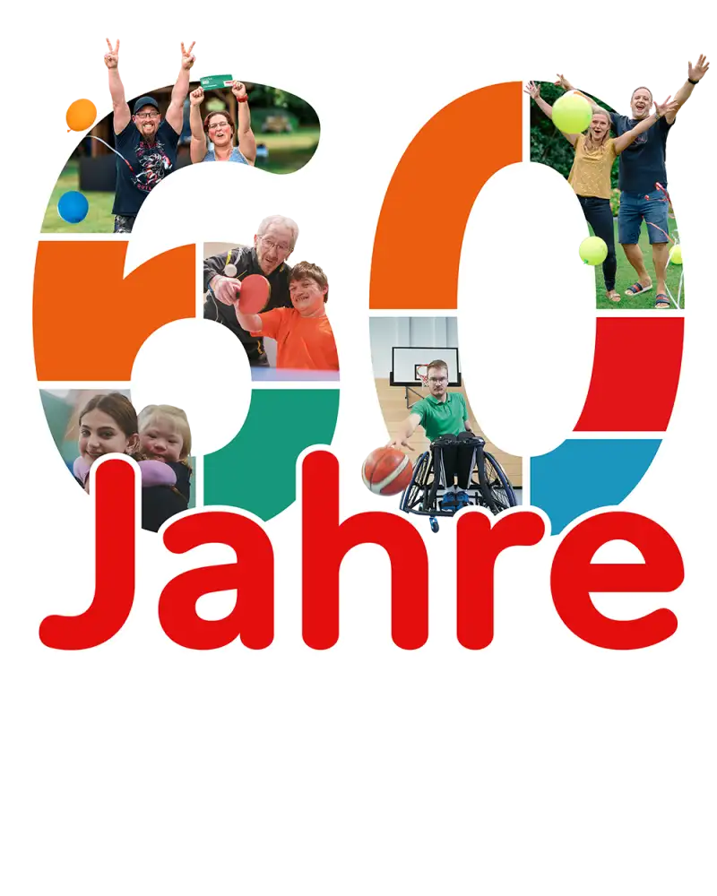 Logo 60 Jahre Aktion Mensch.