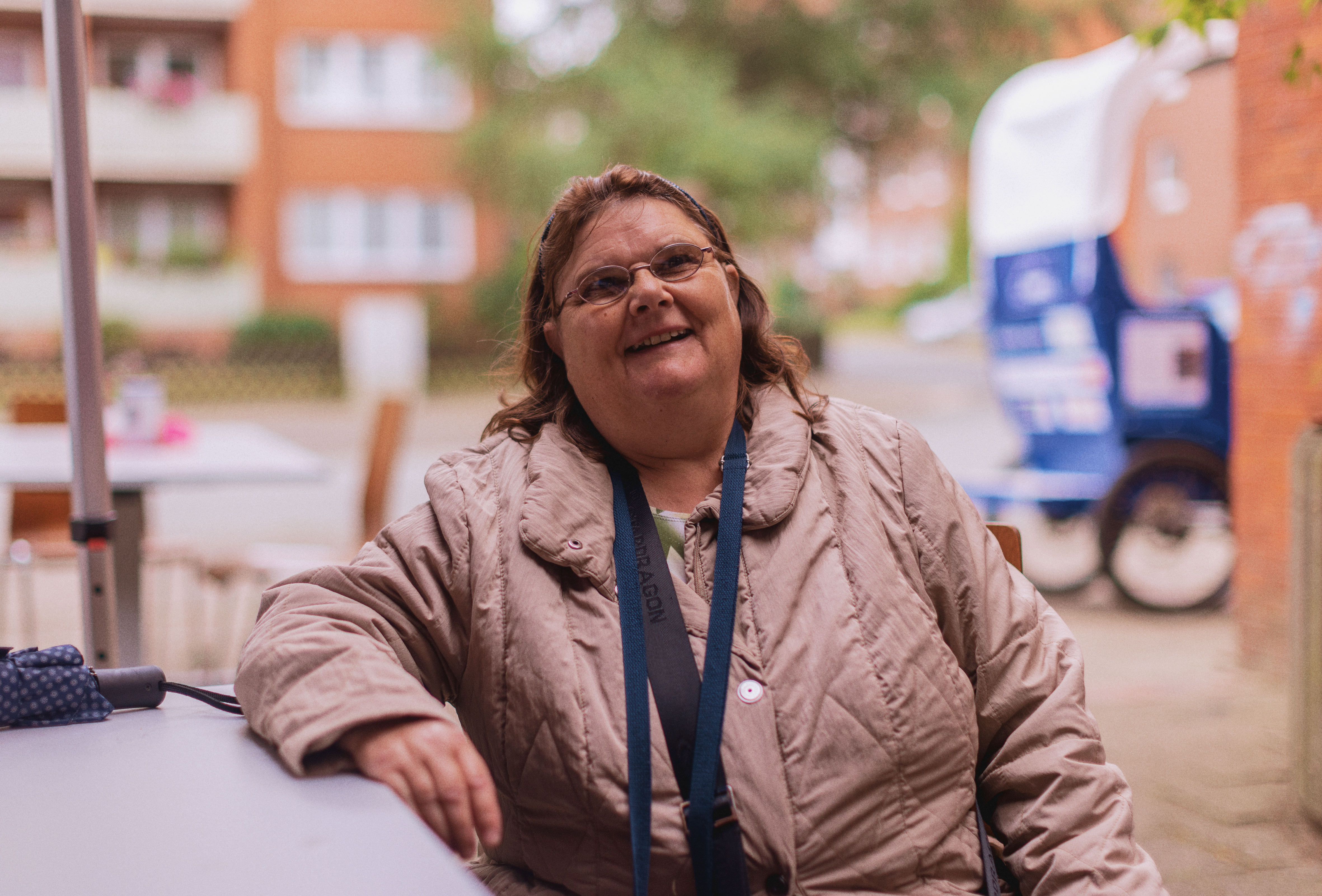 Porträt einer Frau mittleren Alters