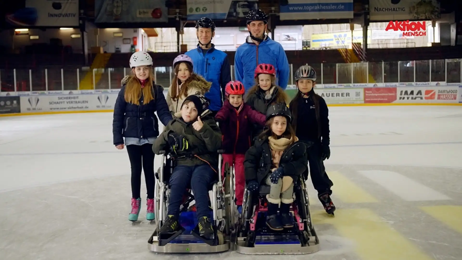 Video über Eisgleiter für Rollstühle in Bad Nauheim