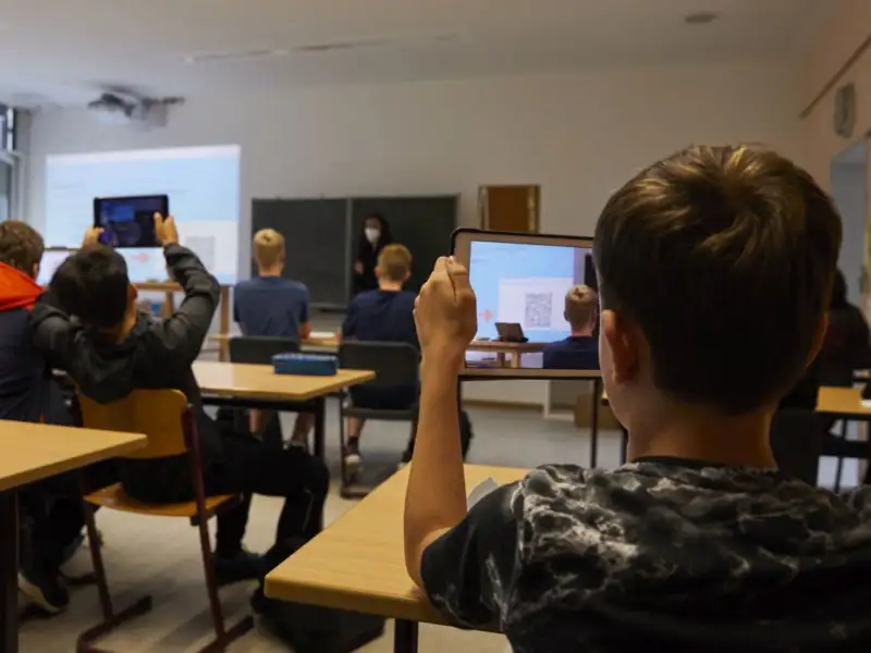 Digitales Lernen in der Waldschule Hatten
