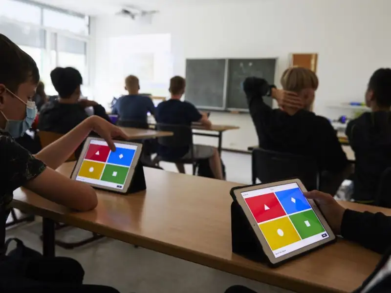 Digitales Lernen in der Waldschule Hatten