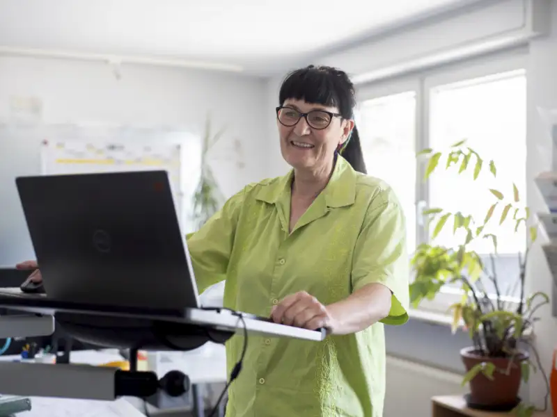 Fotoshooting bei der Spedition Quickline in Köln, die 2019 den Inklusionspreis für die Wirtschaft gewonnen hat.