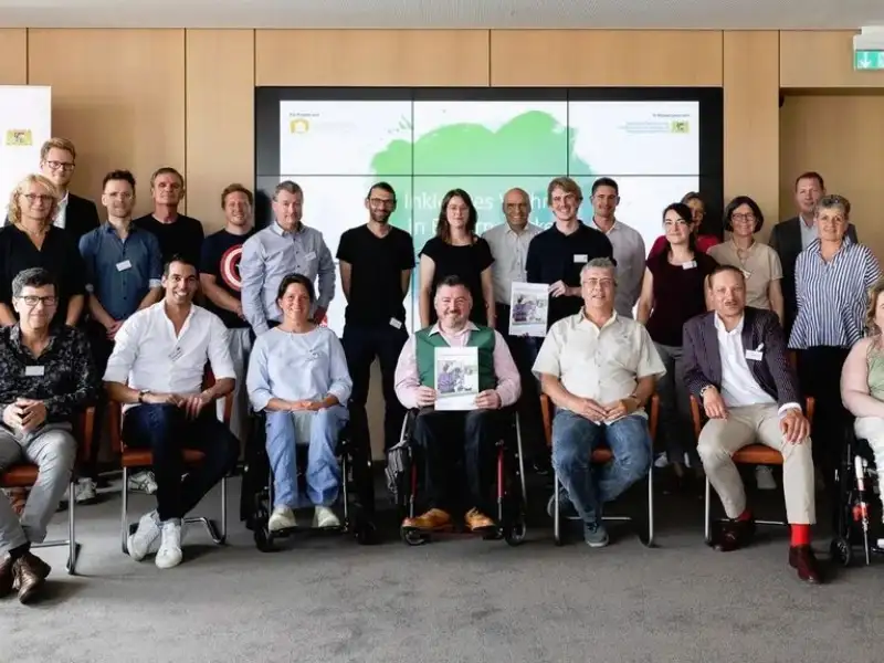 Die Projektgruppe "Inklusives Wohnen in Bayern stärken"