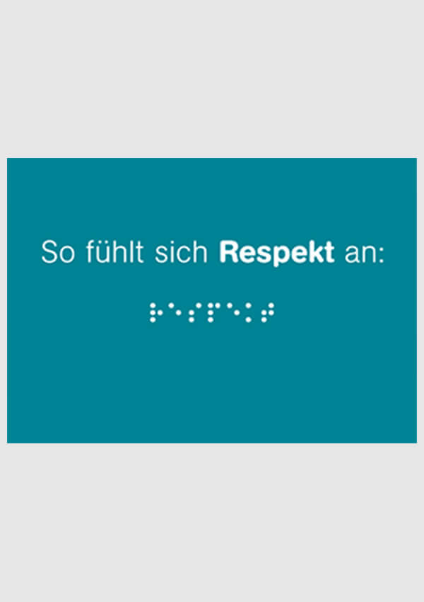 So fühlt sich Respekt an (DIN A6) petrol