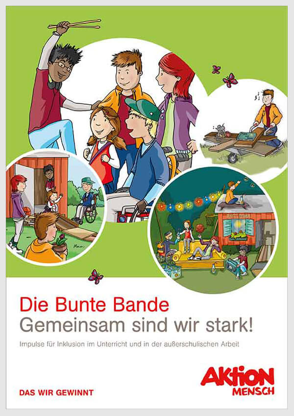 Die Bunte Bande - Impulse für Inklusion in der pädagogischen Arbeit mit Kindern (zum Download)