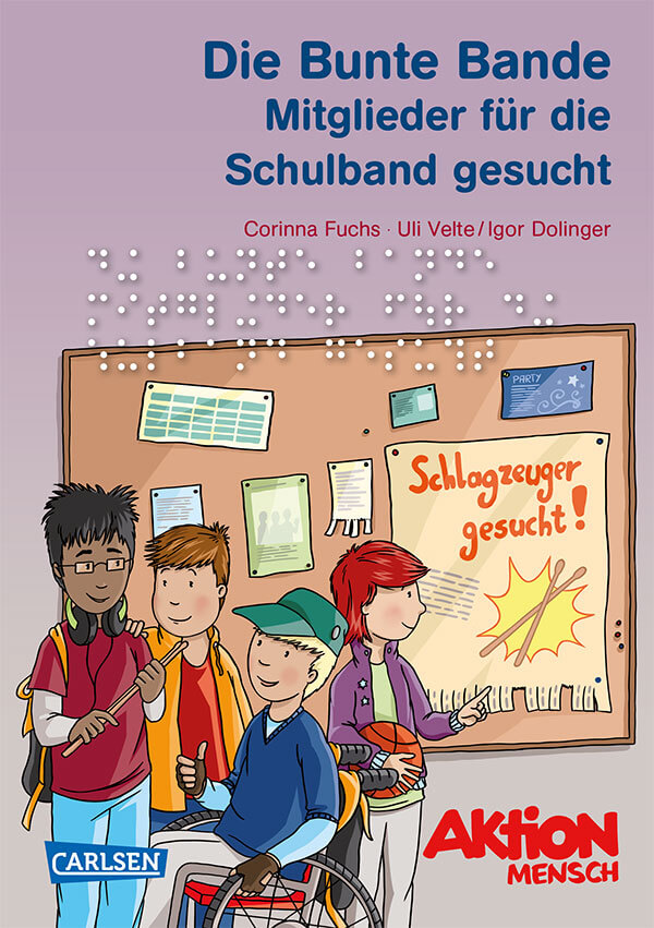 Kinderbuch "Die Bunte Bande: Band 3 - Mitglieder für die Schulband gesucht"
