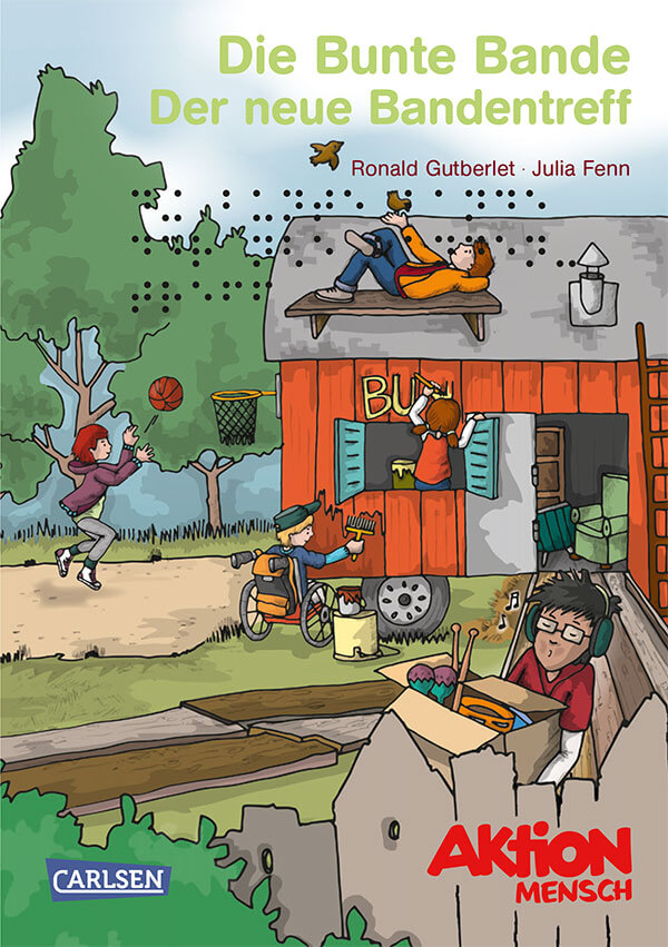 Kinderbuch "Die Bunte Bande: Band 1 - Der neue Bandentreff"