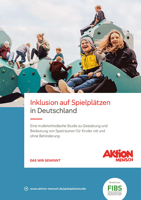 Inklusion auf Spielplätzen in Deutschland - Studie Aktion Mensch 2023
