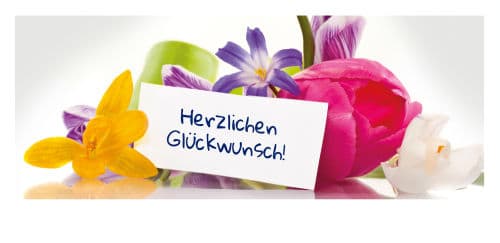 Herzlichen Glückwunsch