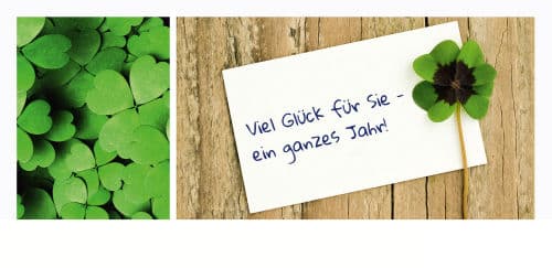 Viel Glück für Sie