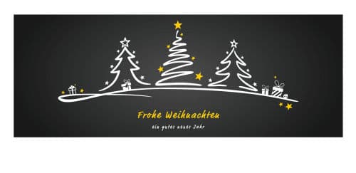 Frohe Weihnachten - ein gutes neues Jahr